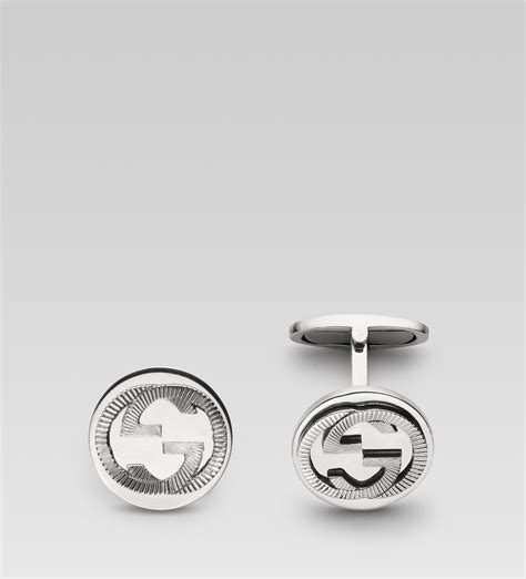 gucci cufflinks for men|gucci cufflinks silver.